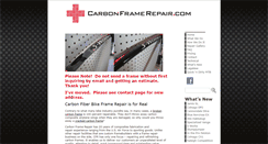 Desktop Screenshot of carbonframerepair.com